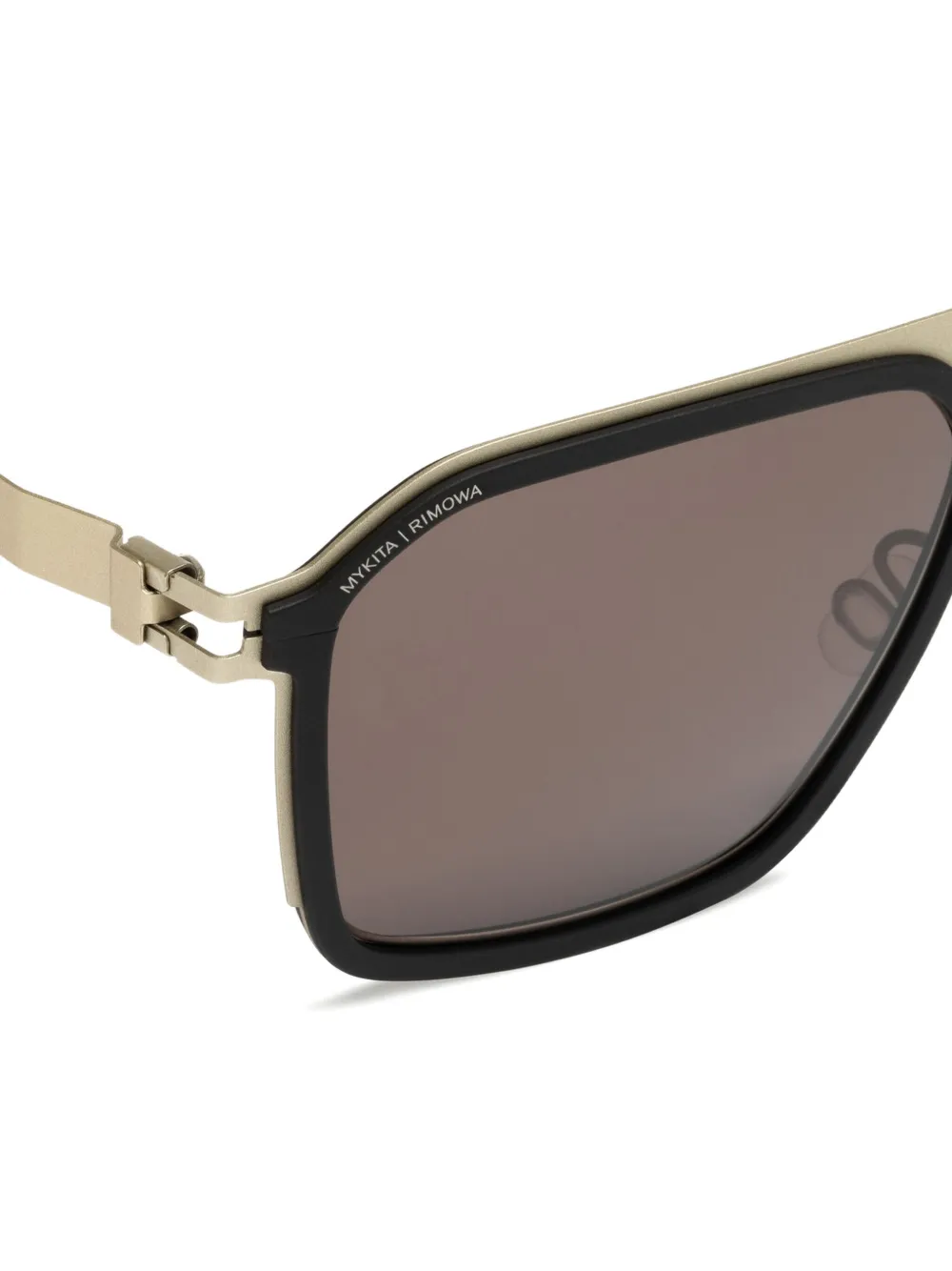 Mykita x Rimowa MR003 metal-frame sunglasses Zwart
