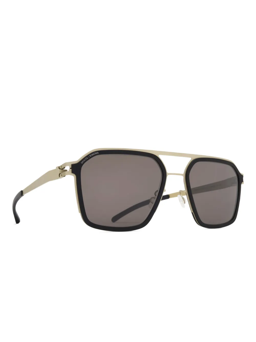 Mykita x Rimowa MR003 metal-frame sunglasses Zwart