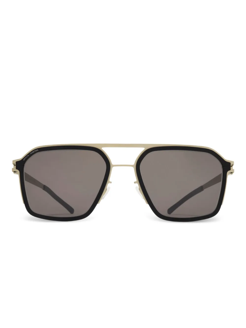 Mykita x Rimowa MR003 metal-frame sunglasses Zwart