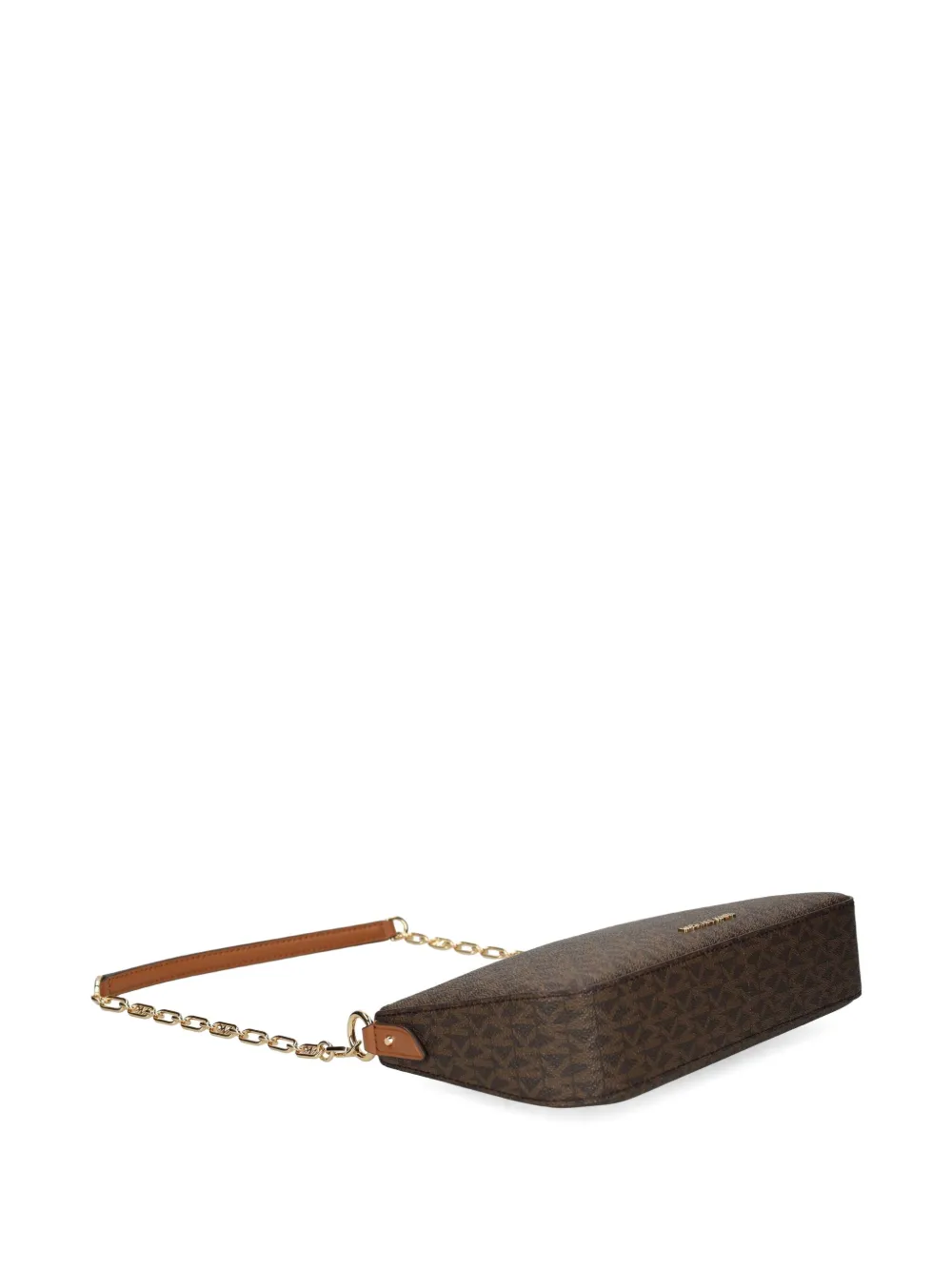 Michael Kors Tas met monogram en kettingband Bruin