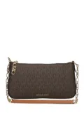 Michael Michael Kors monogram chain-strap bag - Brown