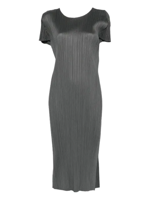 Pleats Please Issey Miyake Abito plissettato a maniche corte