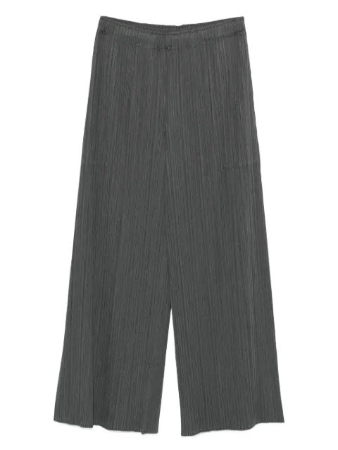 Pleats Please Issey Miyake Plissierte Palazzohose