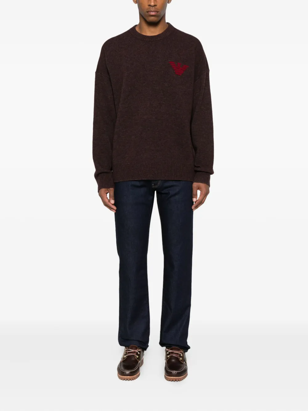 Giorgio Armani five-pocket jeans Blauw