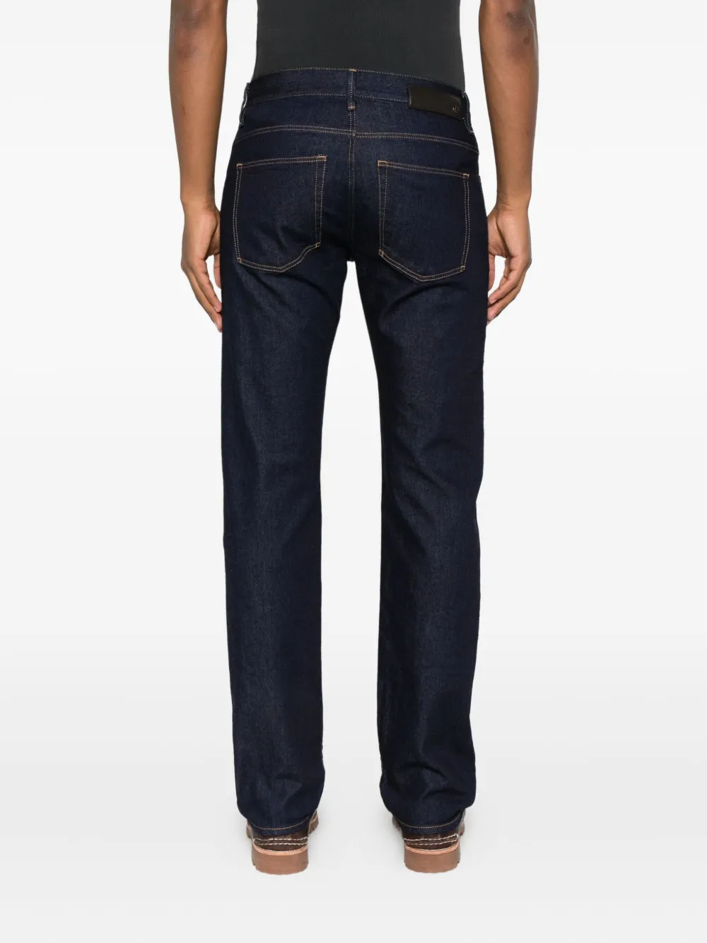 Giorgio Armani five-pocket jeans Blauw