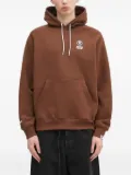 AAPE BY *A BATHING APE® logo-embroidered hoodie - Brown