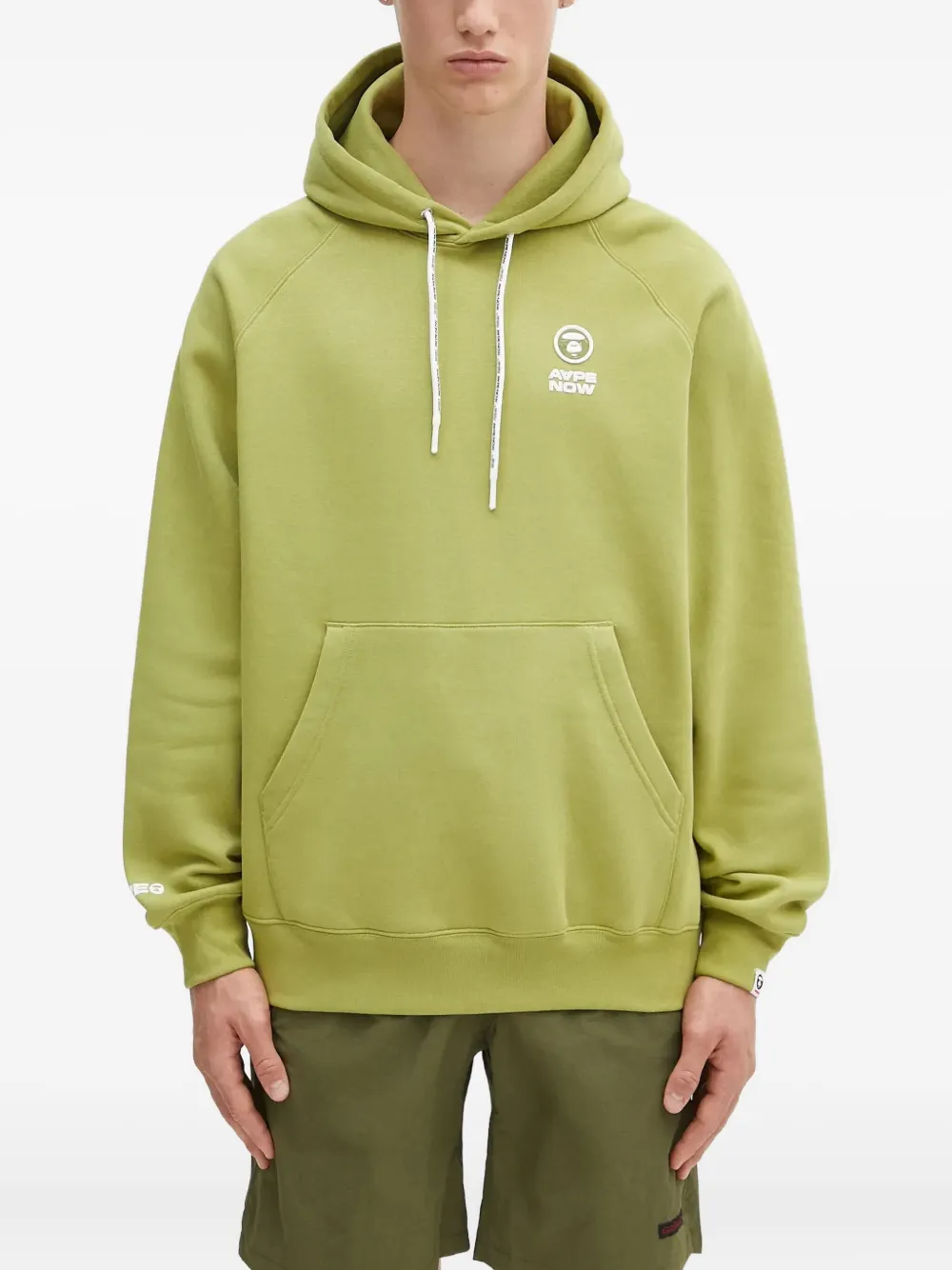 AAPE BY *A BATHING APE Aaper logo hoodie Groen