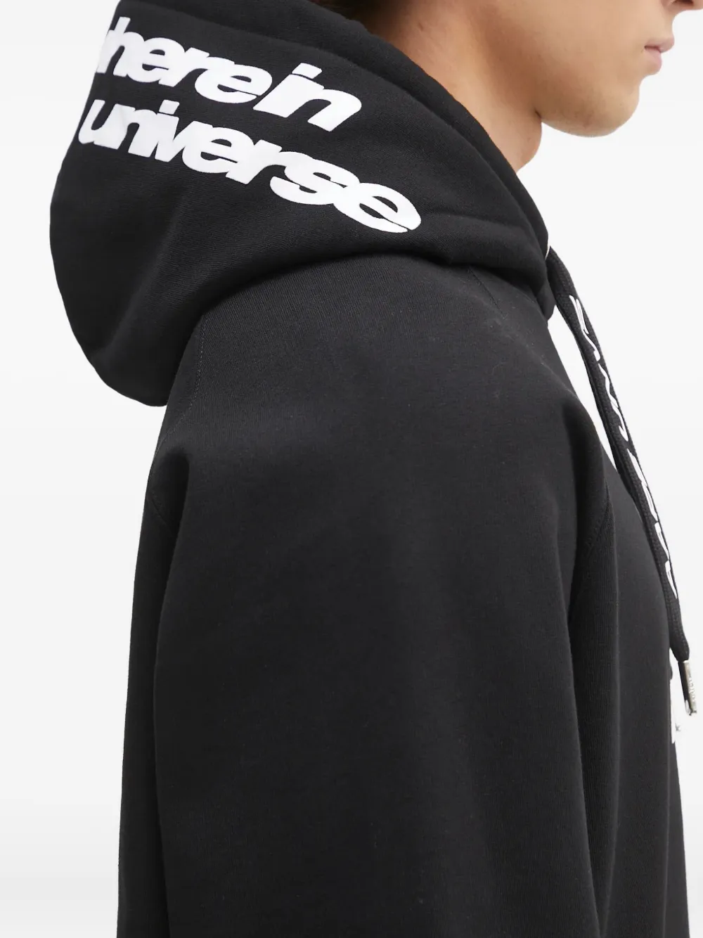 AAPE BY *A BATHING APE Hoodie met Moonface-logo Zwart