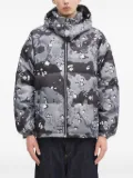 AAPE BY *A BATHING APE® camouflage-print hooded jacket - Grey