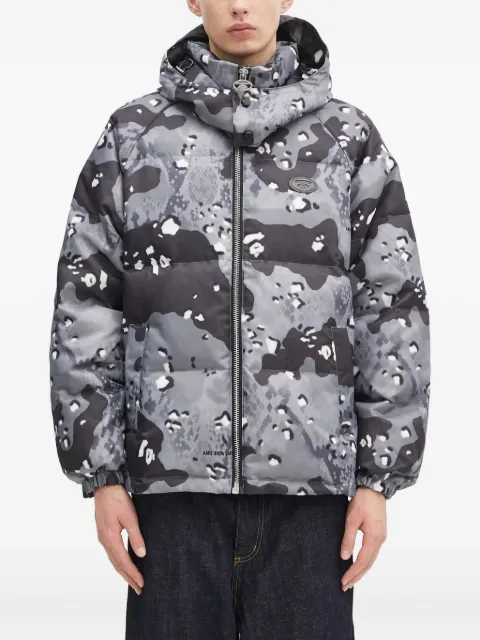 AAPE BY *A BATHING APE® camouflage-print hooded jacket