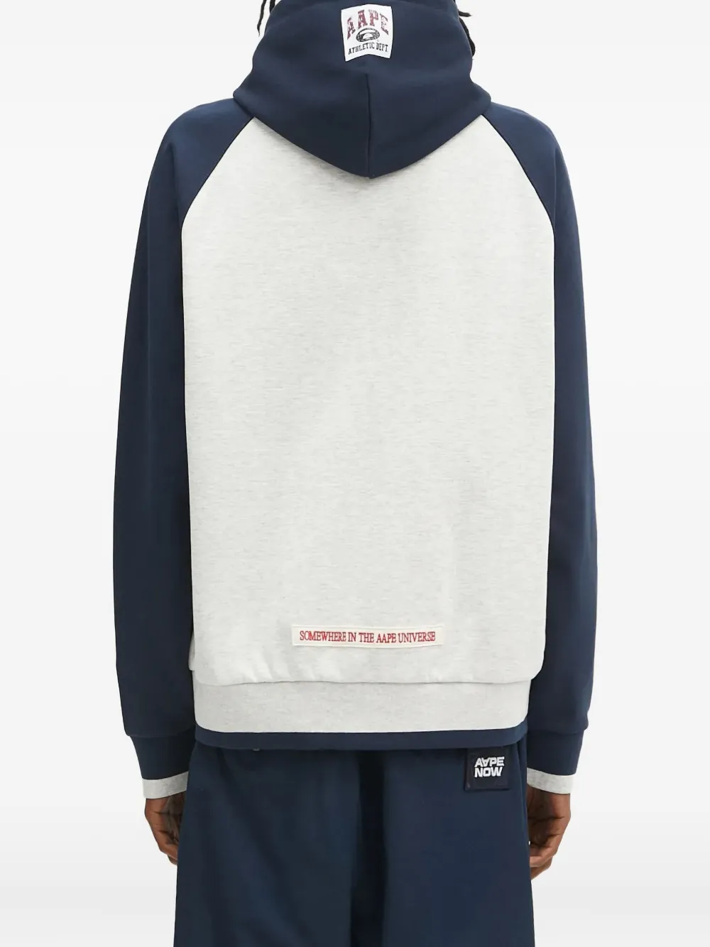 AAPE BY *A BATHING APE Main Zip Up jacket Grijs