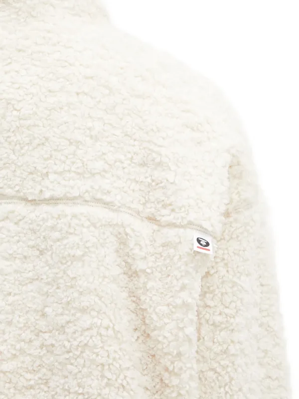AAPE BY *A BATHING APE® Aape Now フリースジャケット | ニュートラル