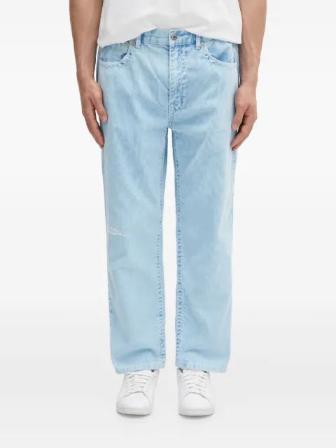AAPE BY *A BATHING APE® logo-embroidered trousers
