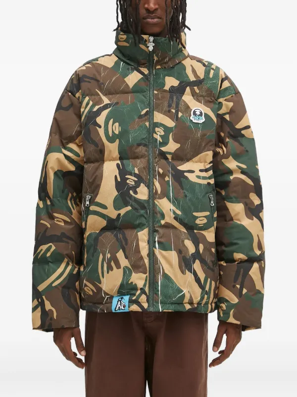 AAPE BY A BATHING APE カモフラージュジャケット AAPE BY A BATHING APE(エーエイプバイアベイシングエイプ) カモフラ柄