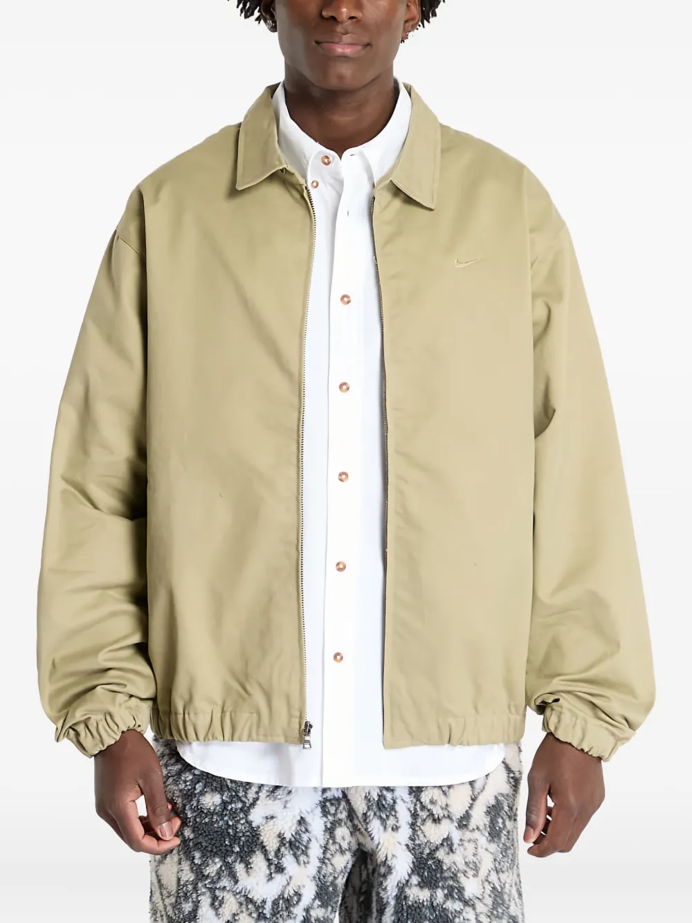 Nike Harrington full-zip jacket Beige