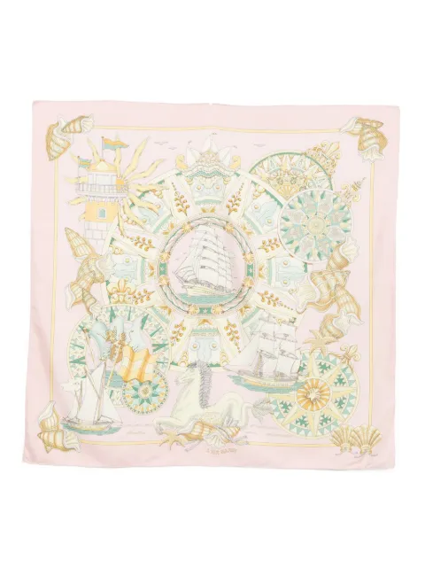 Hermès Pre-Owned 2000 printed silk scarf