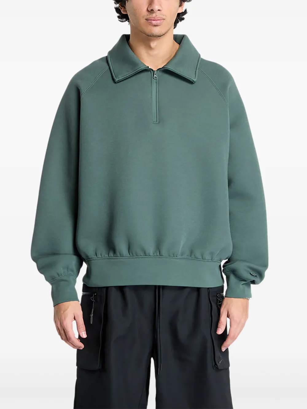 Nike half-zip collar sweater - グリーン Nike half-zip collar sweater - グリーン
