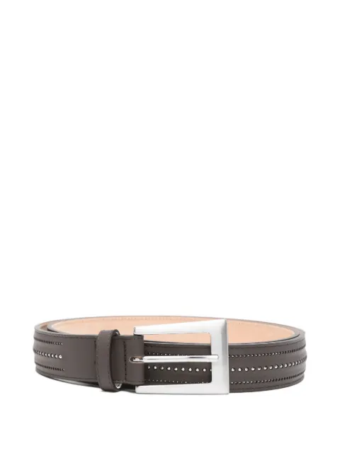 Peserico studded leather belt