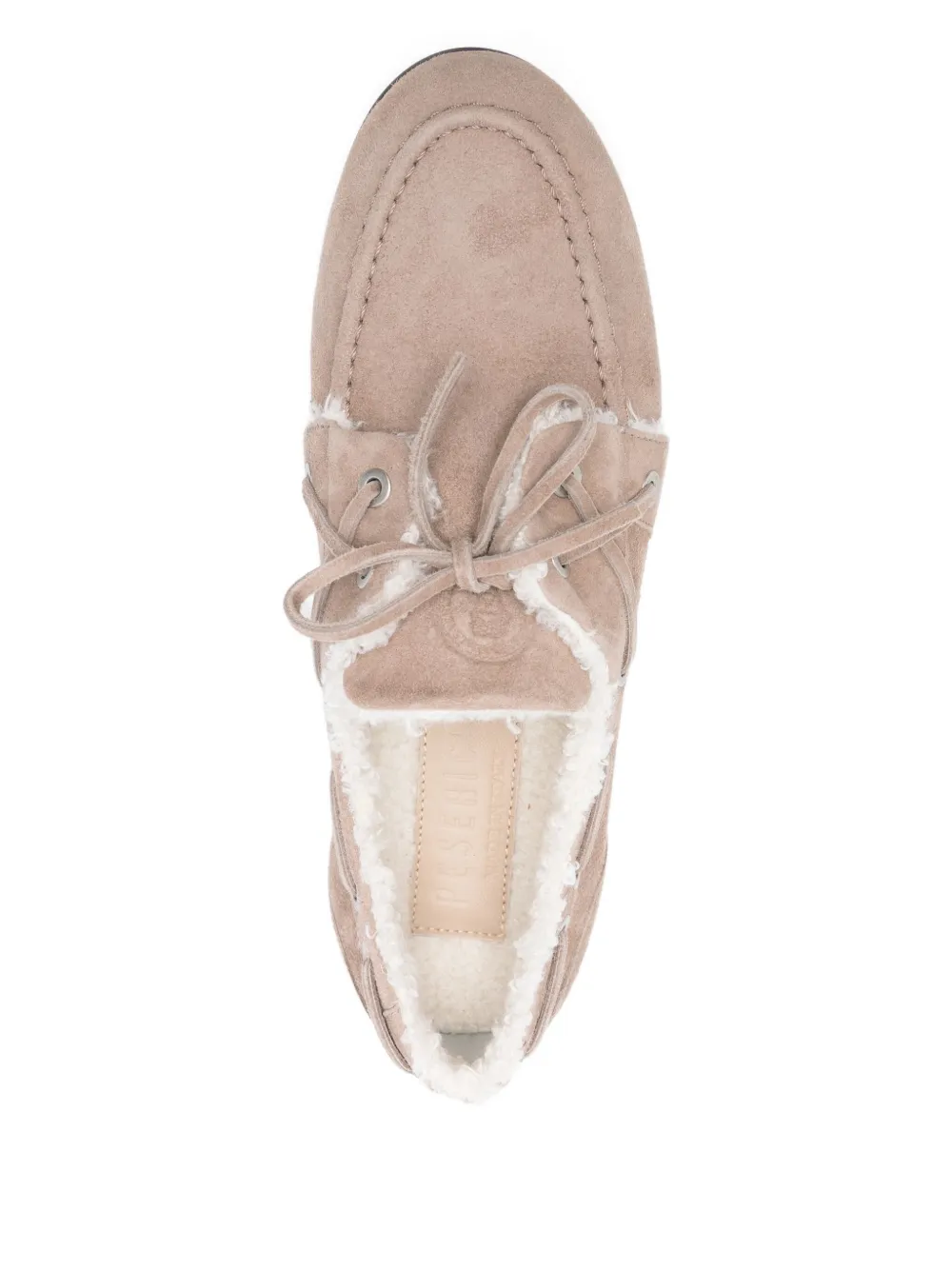 Peserico suede loafers Neutrals