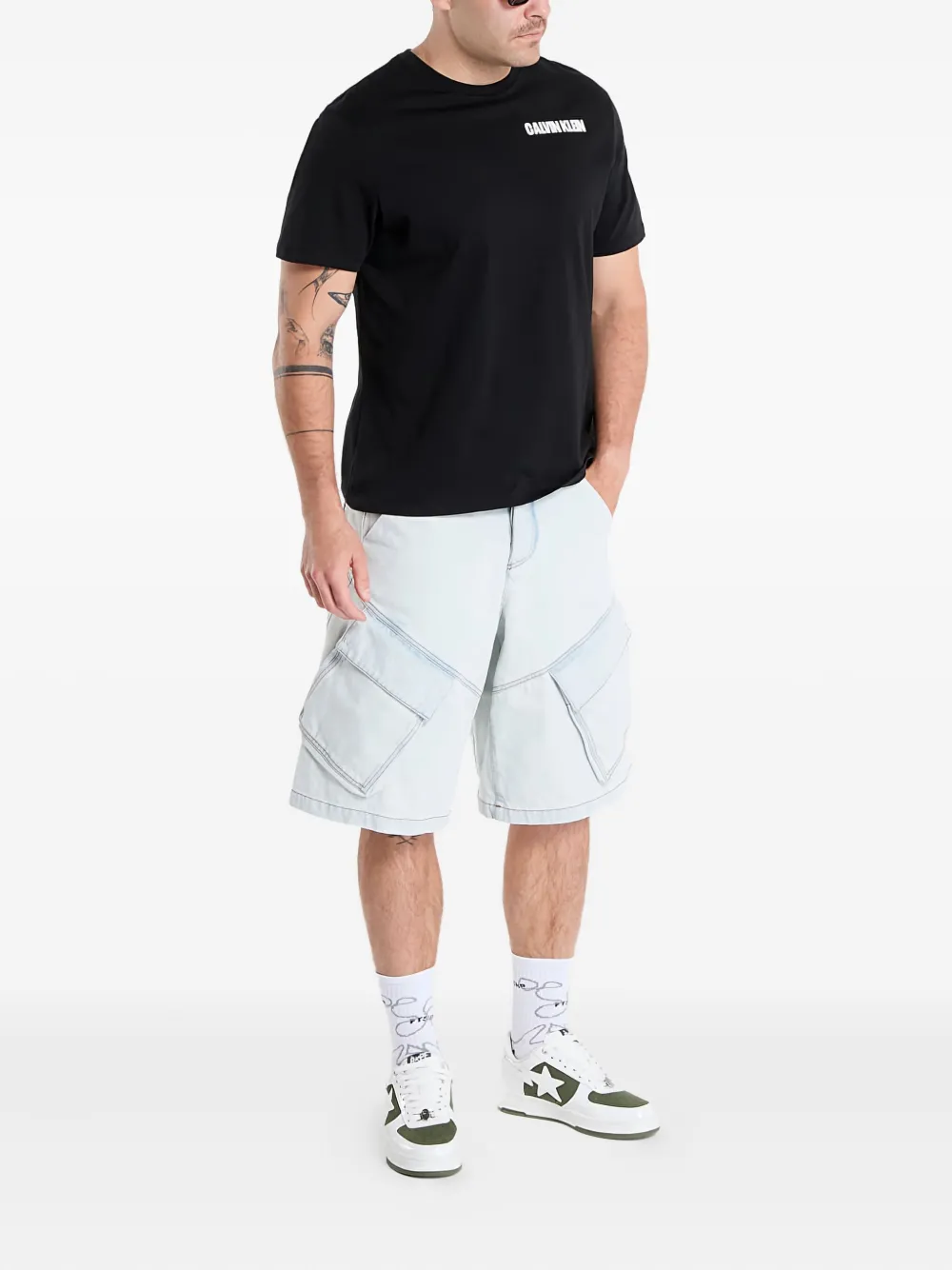 Calvin Klein cube-print T-shirt | T-Shirts | Image 2
