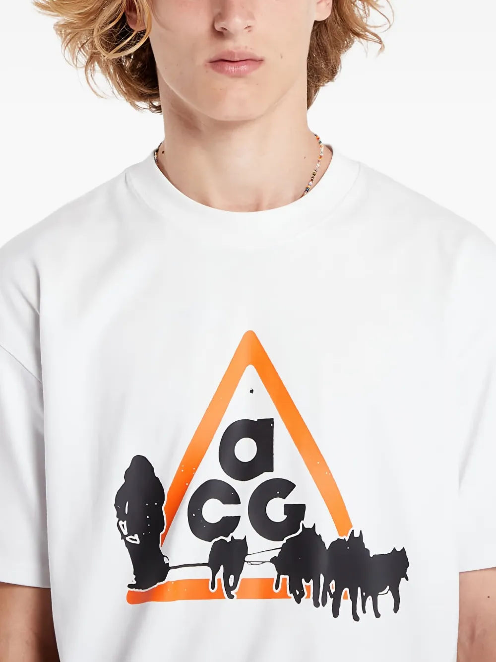 Nike ACG T-shirt met grafische print Wit