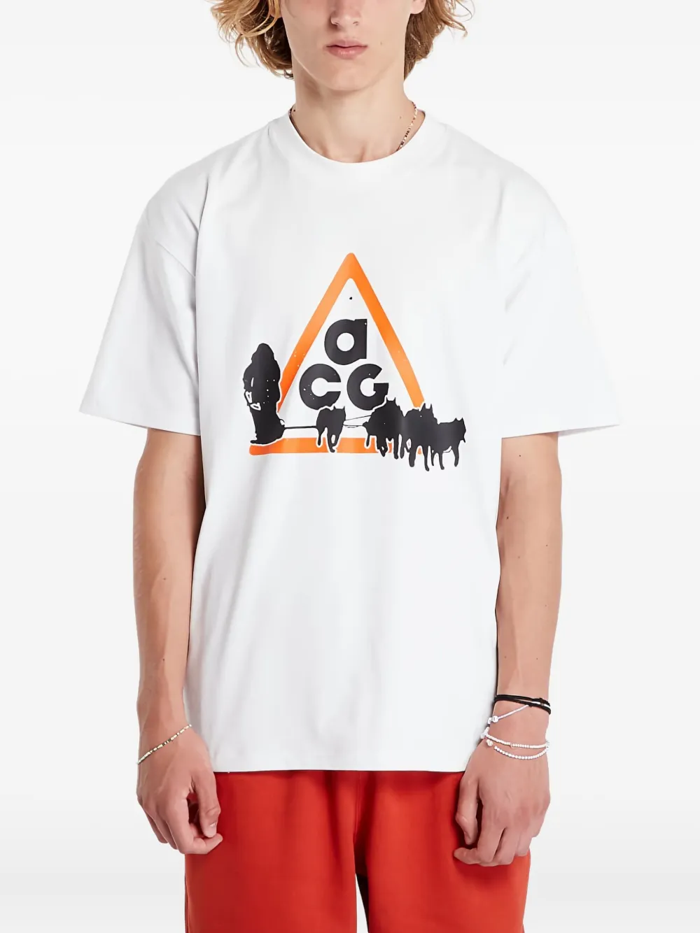 Nike ACG T-shirt met grafische print Wit