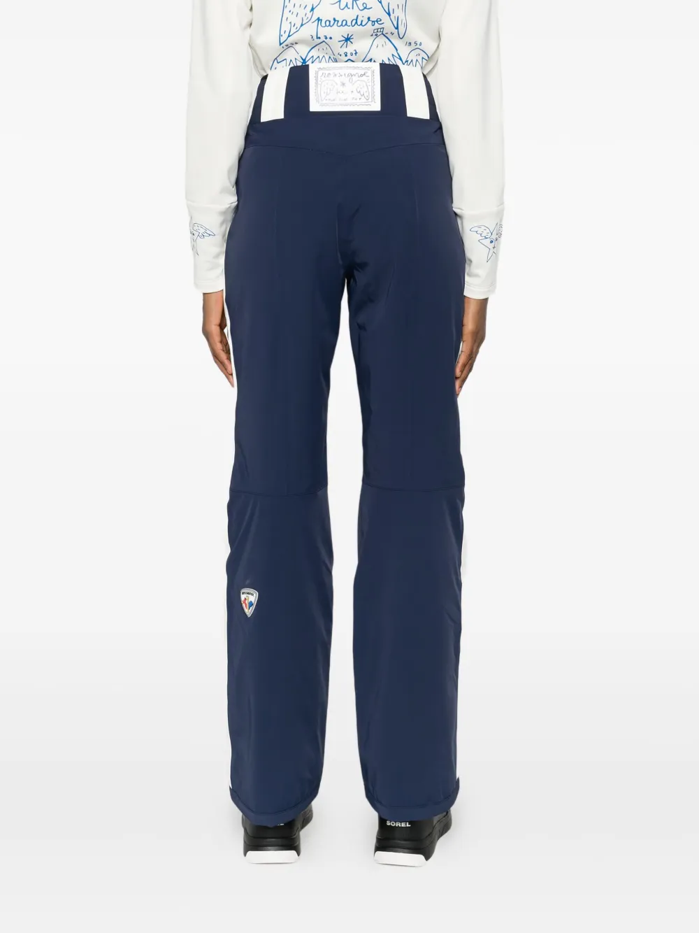 Rossignol Valdiz Zip-detail Trousers In Blue