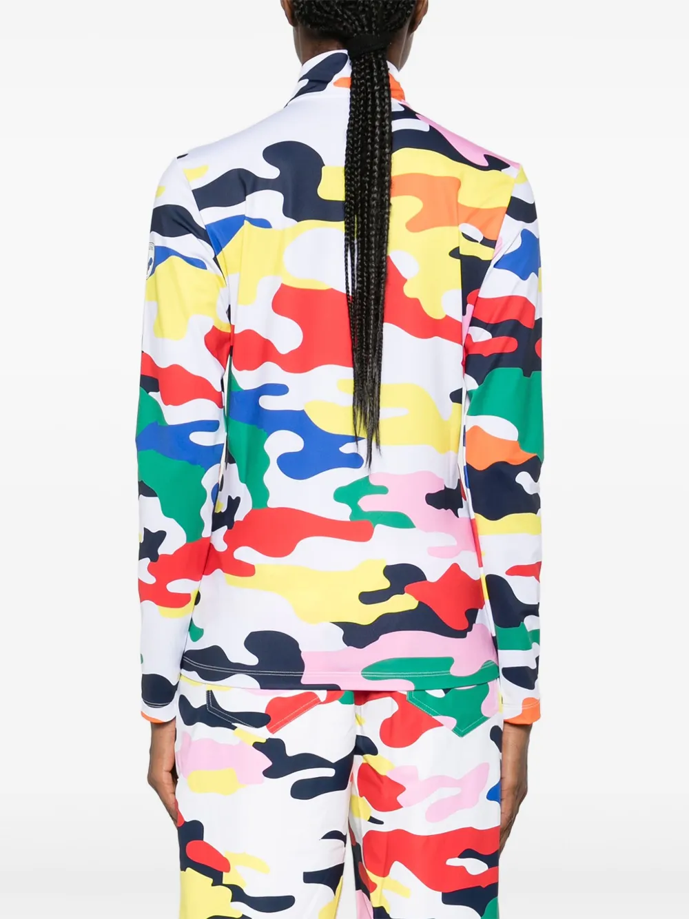 Rossignol JCC Booster sweater met camouflageprint Wit