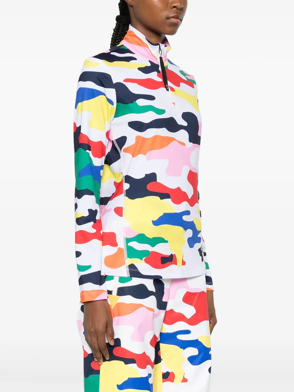 Rossignol JCC Booster sweater met camouflageprint Wit