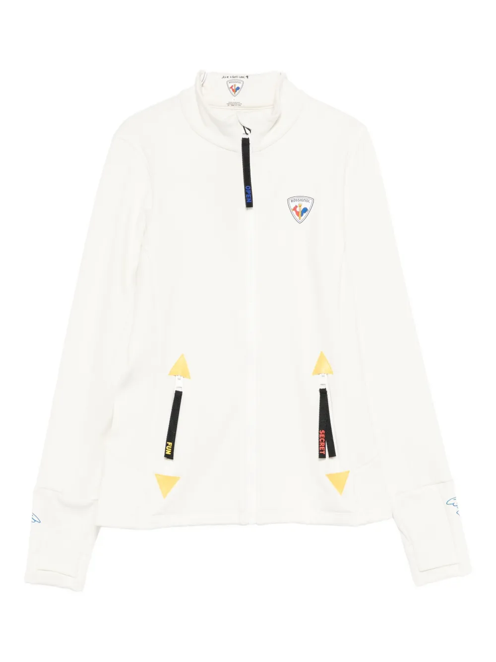 Rossignol Graphic-print Performance Sweatshirt In White