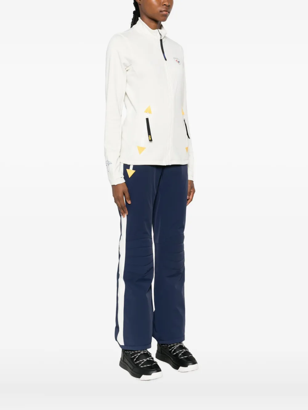 Rossignol Graphic-print Performance Sweatshirt In White
