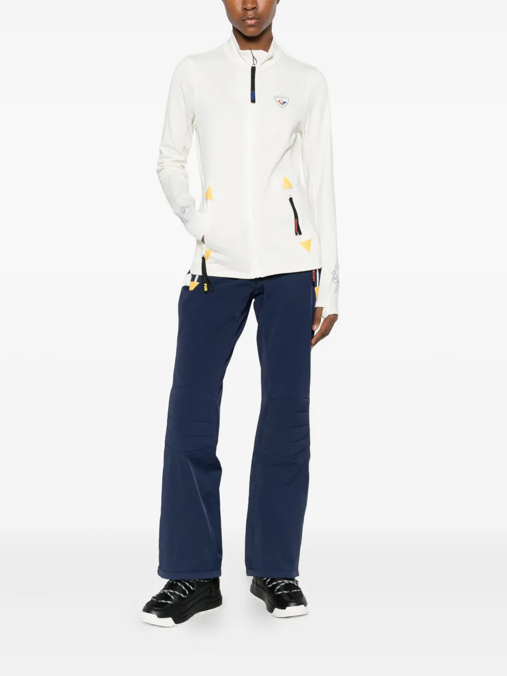Rossignol Graphic-print Performance Sweatshirt In White