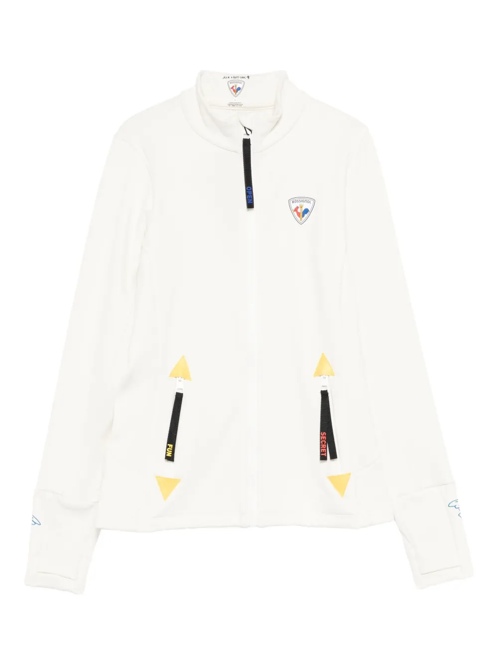 Rossignol graphic-print performance sweatshirt | White | Image 1