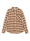 Rossignol plaid pocket shirt - Orange