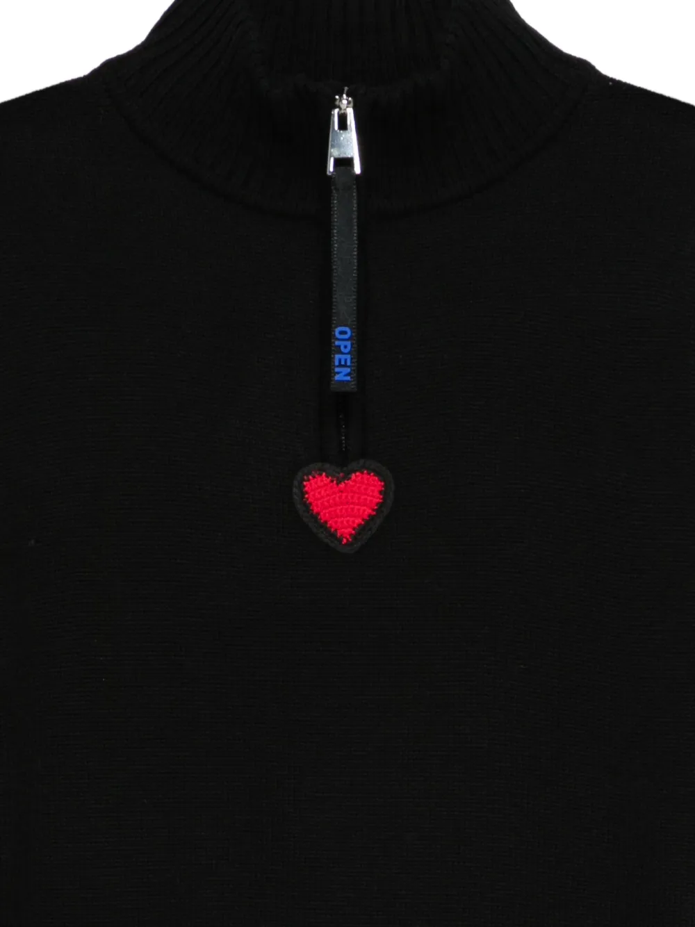 Rossignol x JCC Merib trui met halve rits Zwart