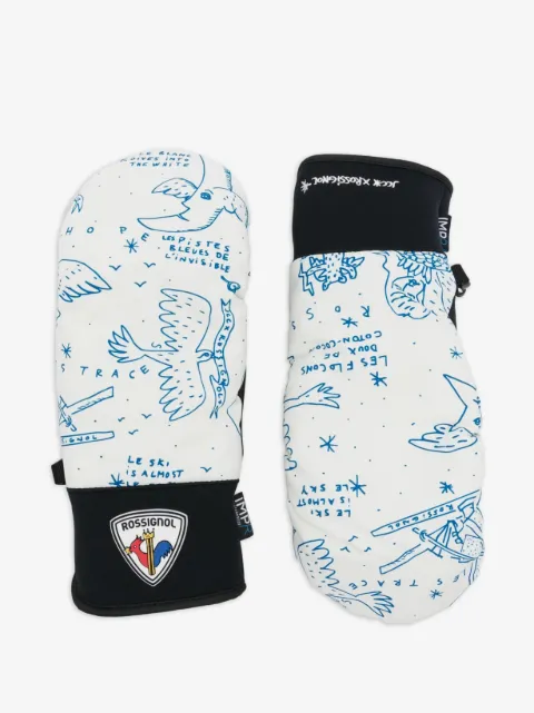 Rossignol x JCC missy printed gloves