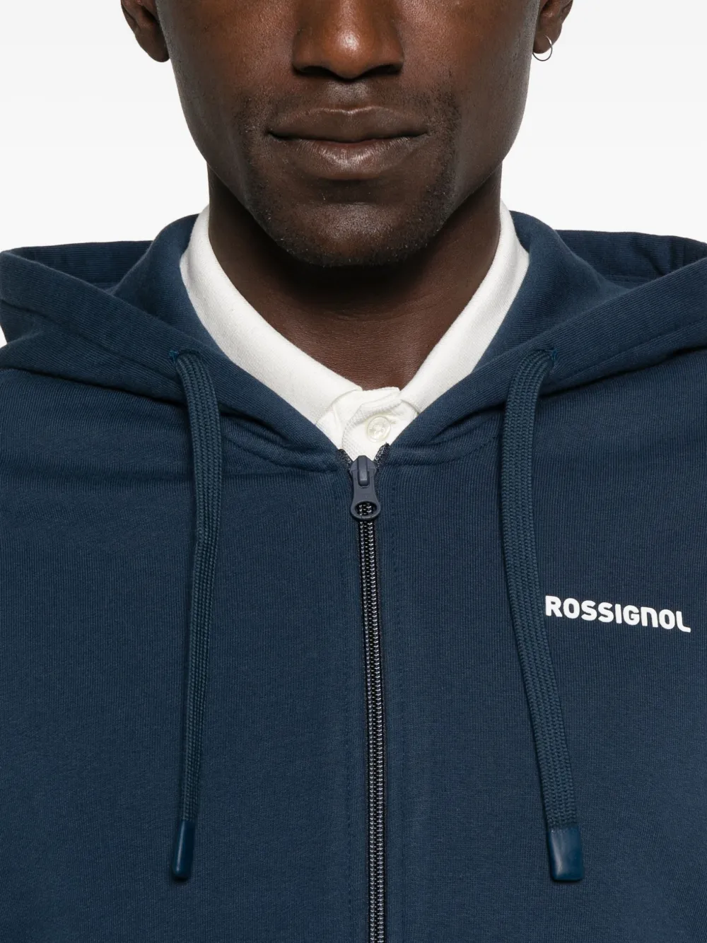 Rossignol Presset hoodie Blauw