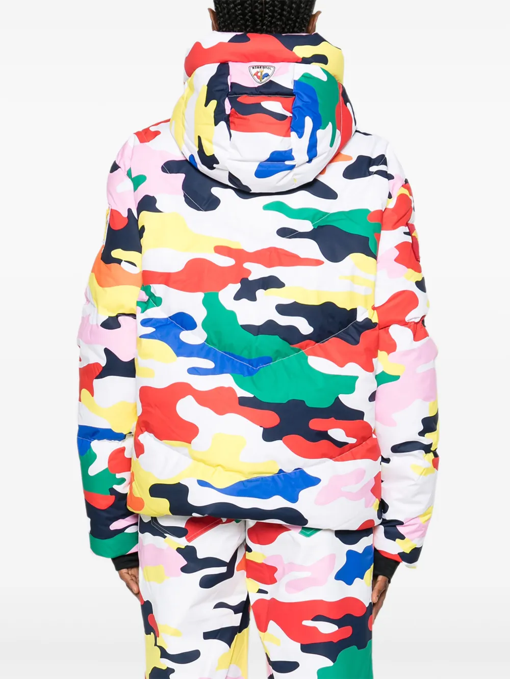 Rossignol JCC All Snow ski-jack met camouflageprint Wit