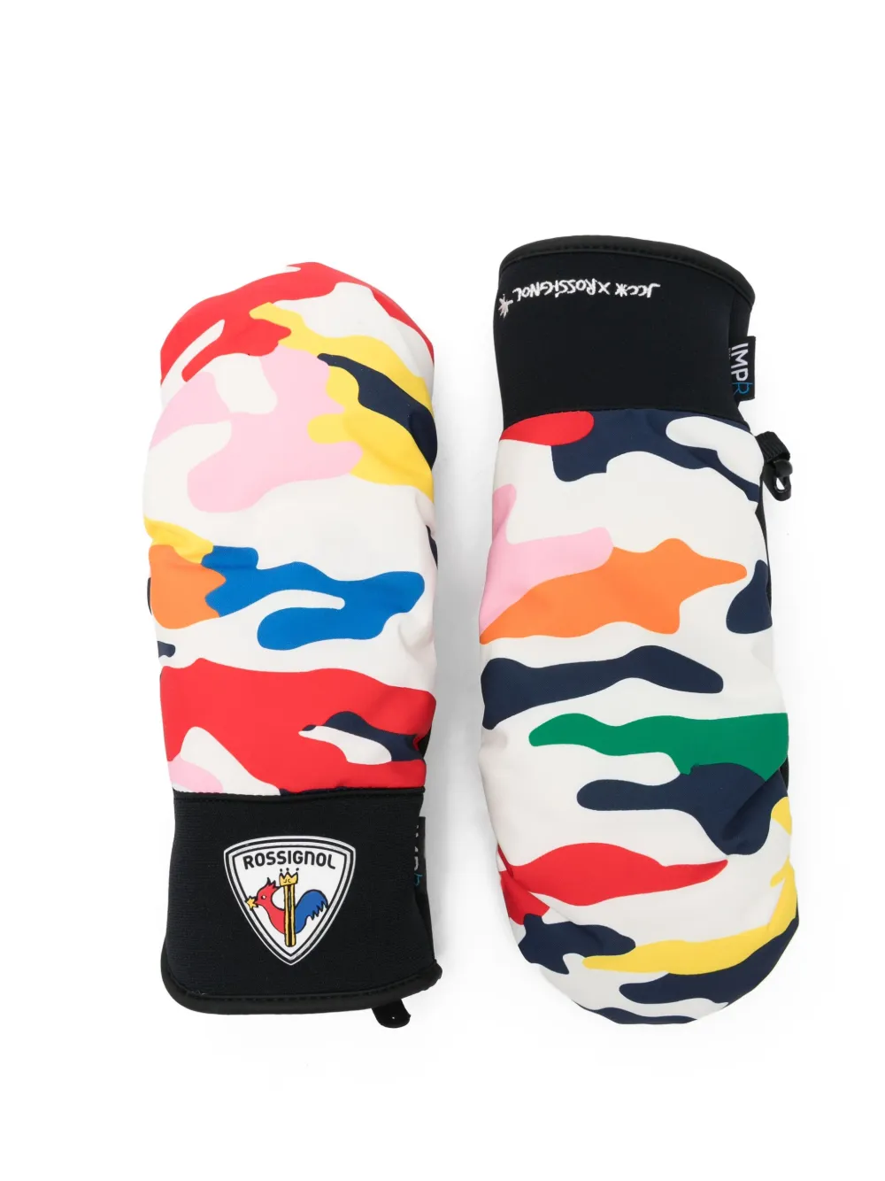 Rossignol camo-print mittens | White | Image 1