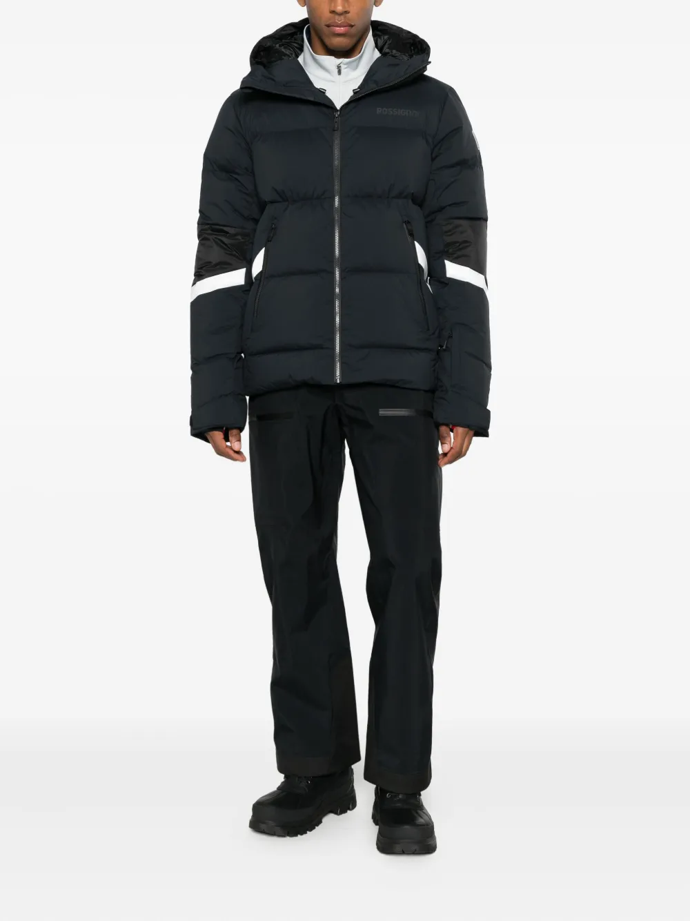 Rossignol Daille Patch-logo Ski Jacket In Black