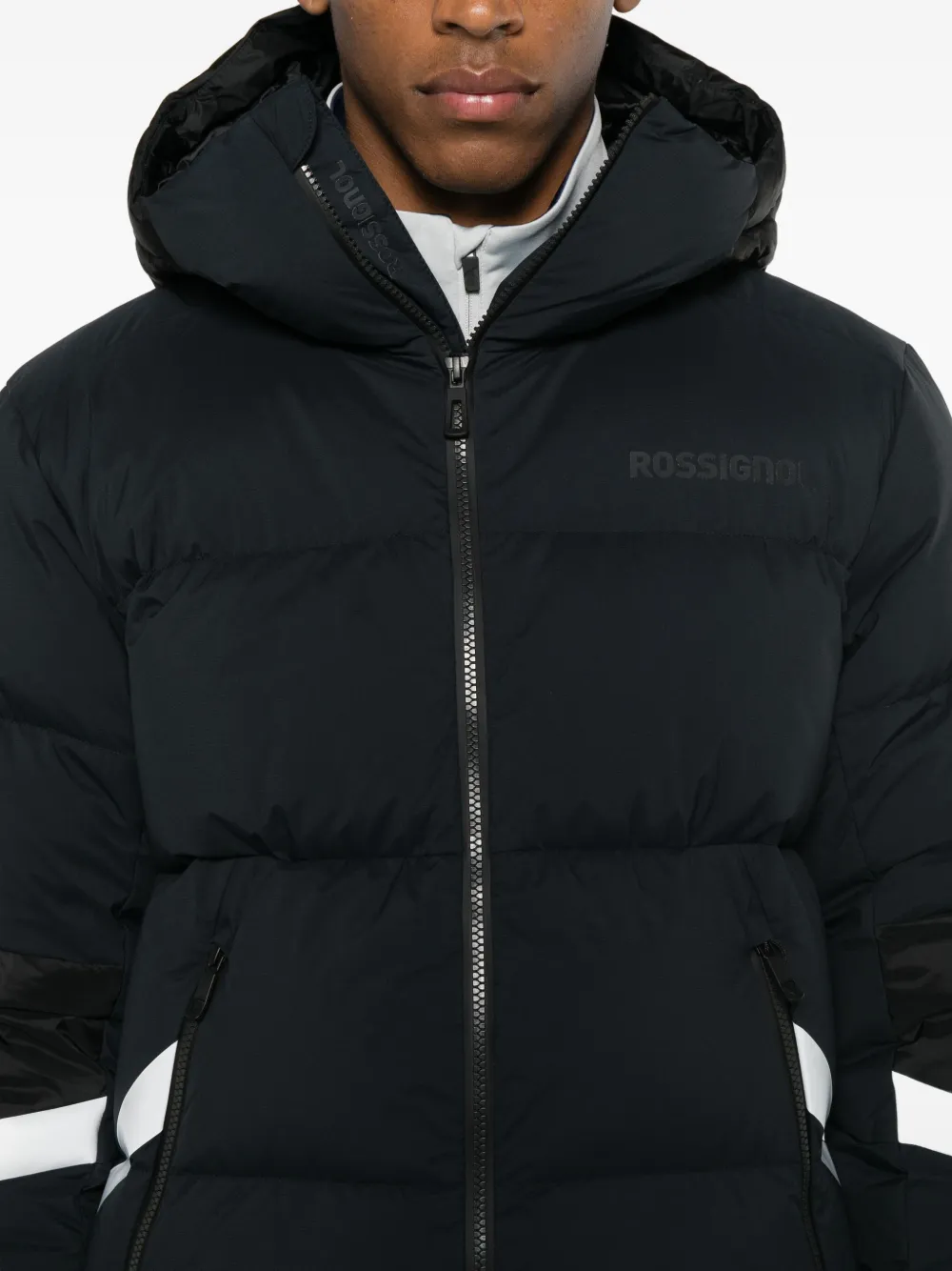 Rossignol Daille Patch-logo Ski Jacket In Black