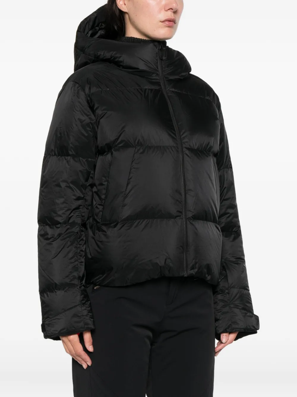 Rossignol Daille donsjack met capuchon Zwart