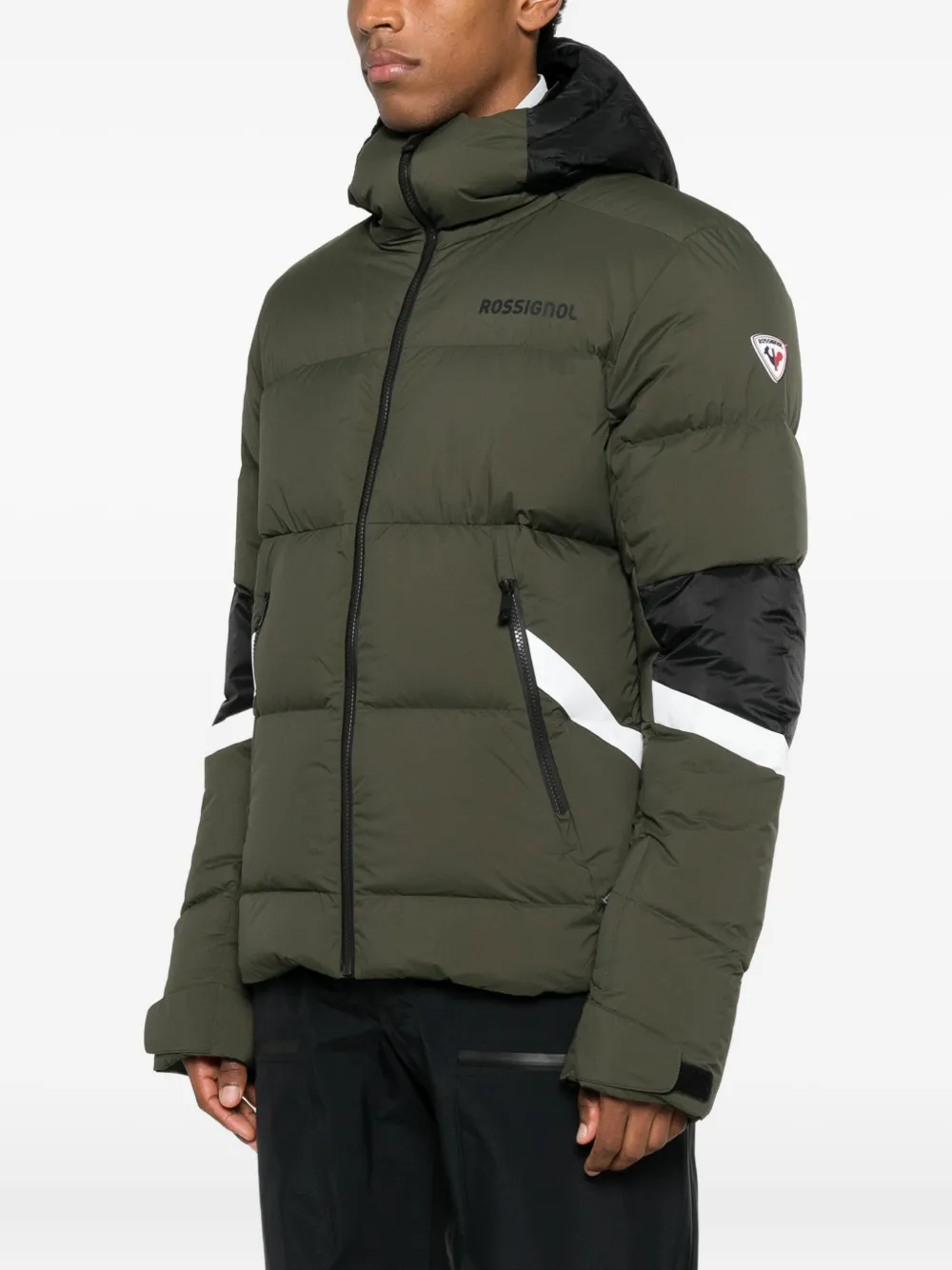 Rossignol Daille Hooded Ski Jacket In Green