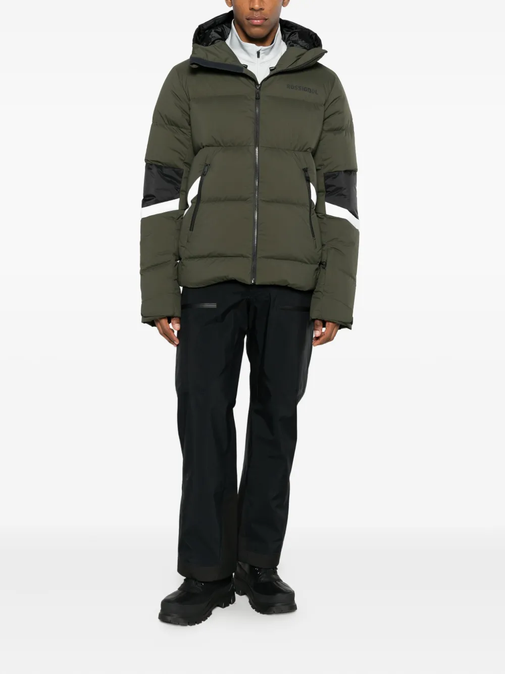 Rossignol Daille Hooded Ski Jacket In Green