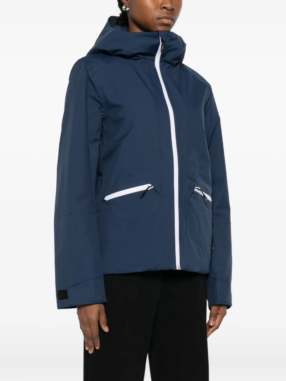 Rossignol Gewatteerd jack met capuchon Blauw