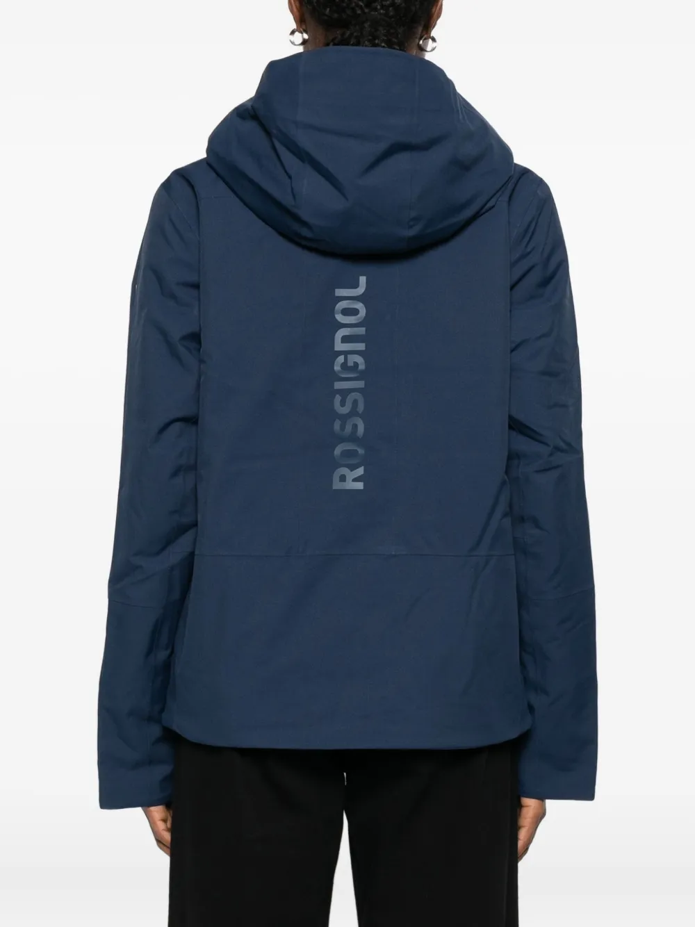 Rossignol Gewatteerd jack met capuchon Blauw