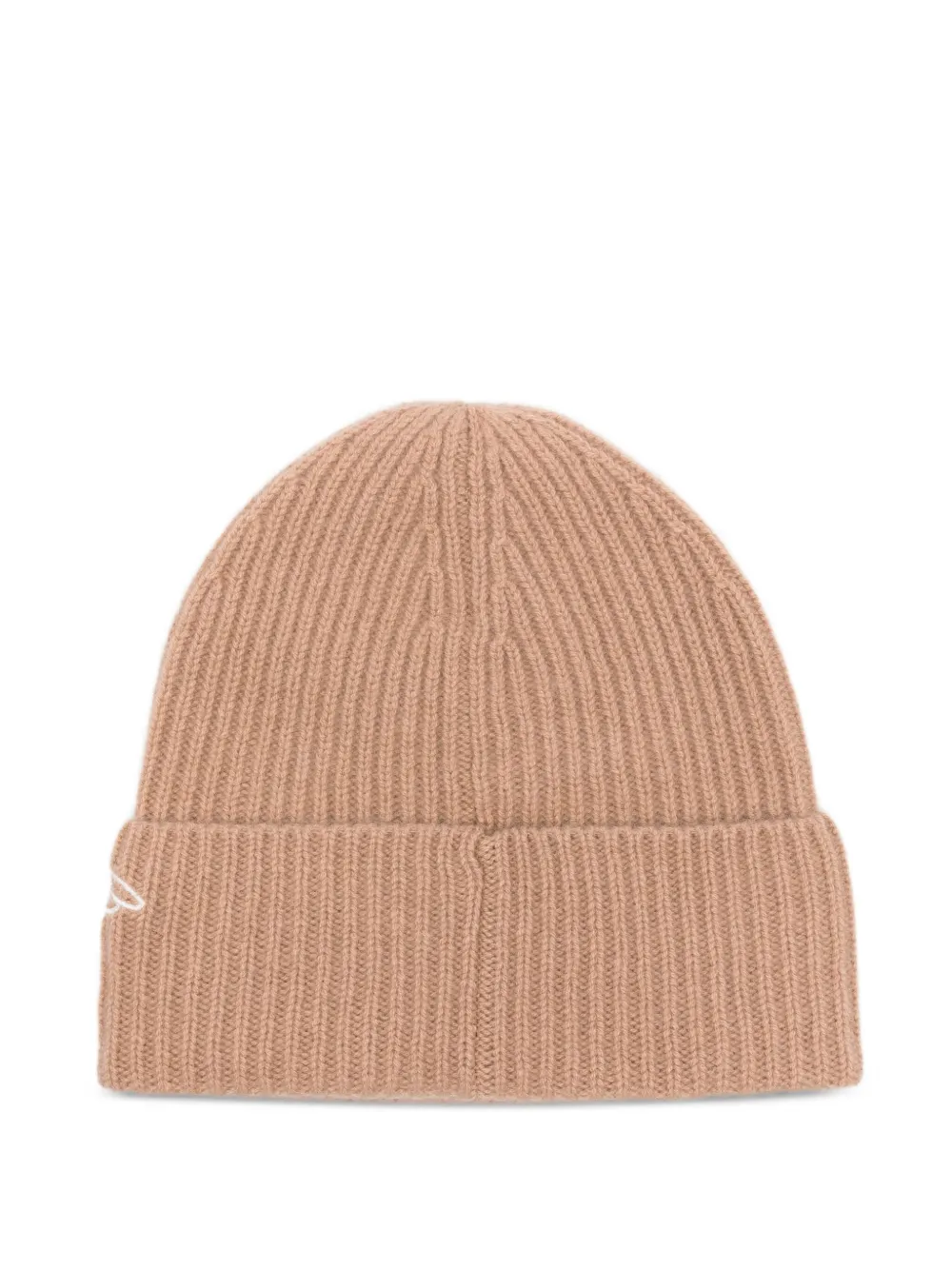 Rossignol ribbed embroidered beanie - Bruin