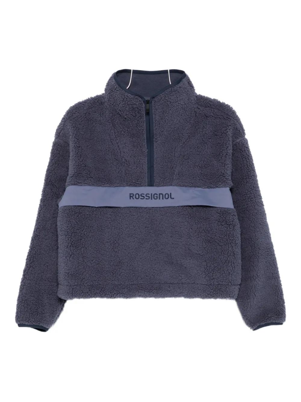 Rossignol Alltrack Half-zip Fleece Jacket In Blue