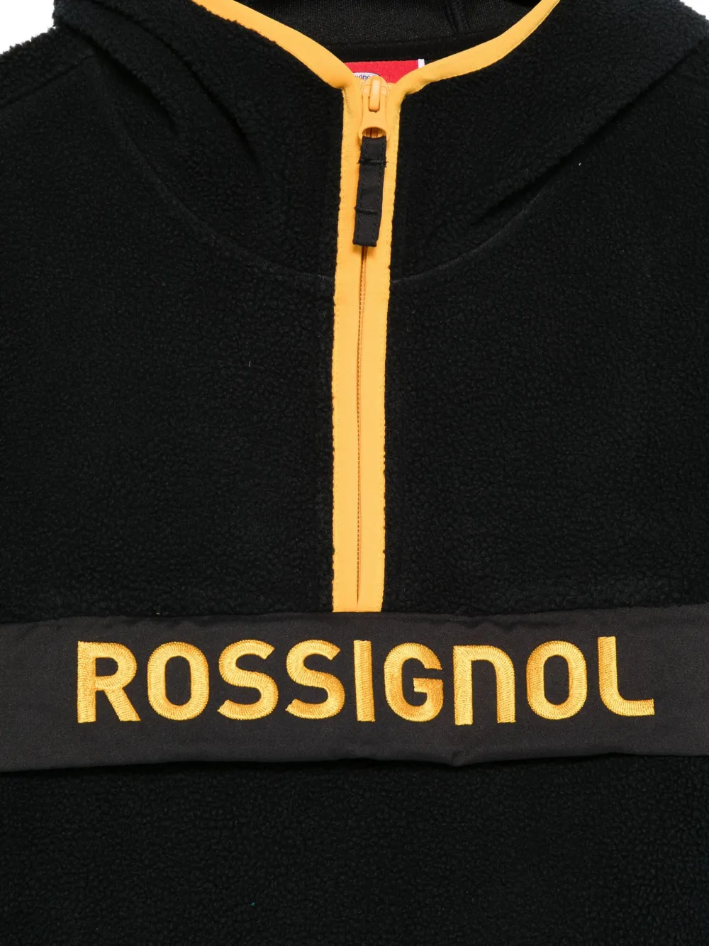 Rossignol Kids Fleece top met halve rits Zwart