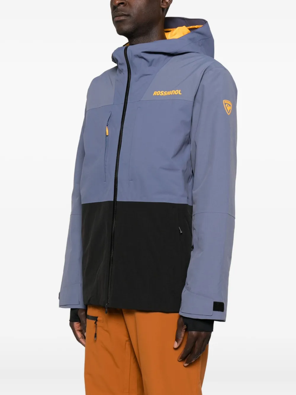 Rossignol Colour-block Jacket In Blue